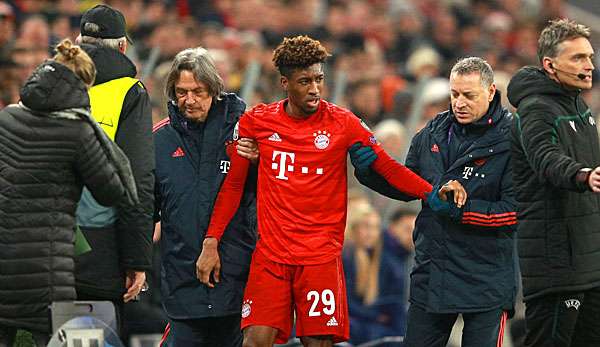 Kingsley Coman musste gegen Tottenham verletzt ausgewechselt werden.