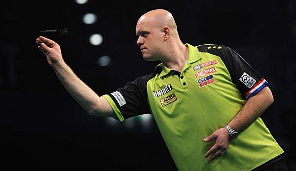 Titelverteidiger Michael van Gerwen ist auch in diesem Jahr wieder Topfavorit bei der Darts-WM.