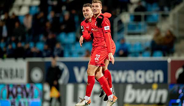 FSV Zwickau will auch gegen Waldhof Mannheim jubeln.