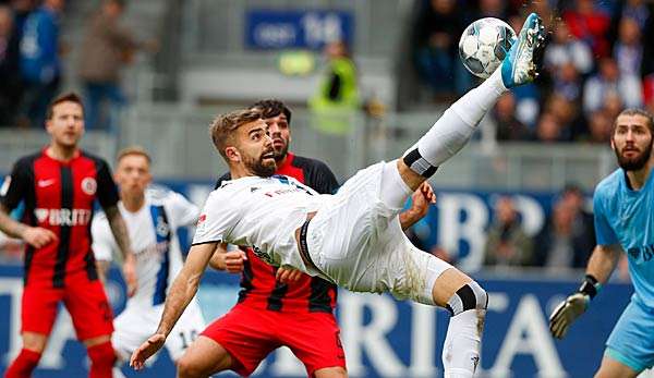 Der HSV würde mit einem Sieg gegen den SV Sandhausen die Hinrunde als Tabellenzweiter abschließen.