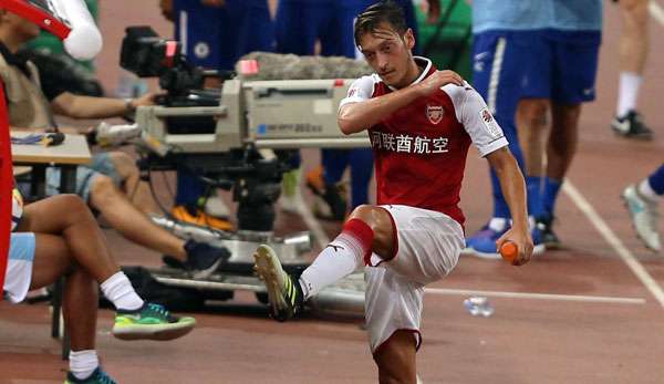 Mesut Özil und Arsenal sind regelmäßig auf Promotouren in China.