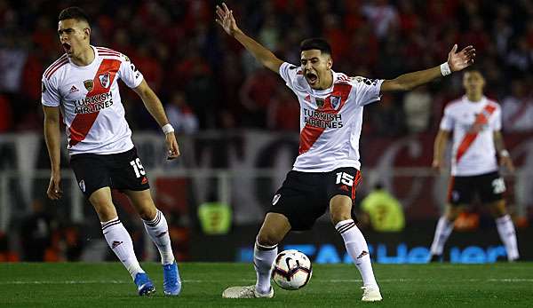 Exequiel Palacios verlor mit River Plate das Copa-Libertadores-Finale gegen Flamengo.