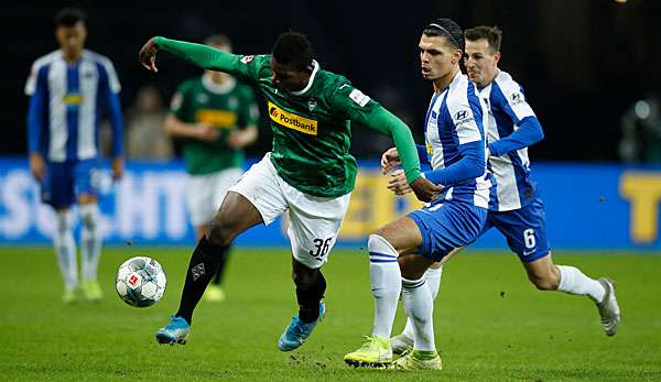 Borussia Mönchengladbach beendet die Hinrunde als Tabellenzweiter.