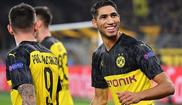 Fühlt sich pudelwohl in Dortmund: Achraf Hakimi.