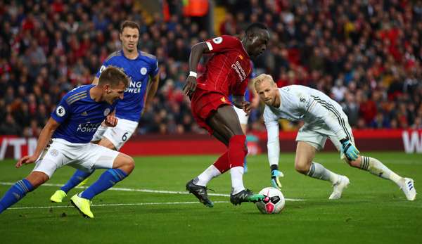 Sadio Mane trifft mit dem FC Liverpool auf Leicester City.