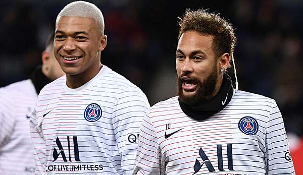 Neymar und Kylian Mbappe sind die Superstars bei PSG.