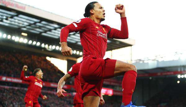 Virgil van Dijk will heute den LFC wieder zum Sieg führen.