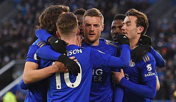 Leicester City spielt eine herausragende Saison, verlor zuletzt aber zwei Mal. 