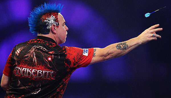 Peter Wright gewann im Halbfinale mit 6:3 gegen Gerwyn Price.