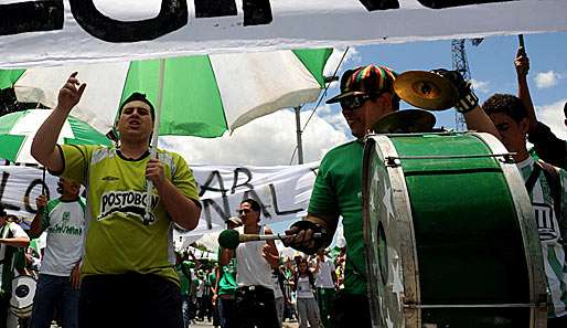 Fans von Atletico Nacional Medellin 