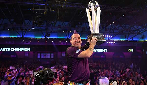 Peter Wright hat im WM-Finale Michael van Gerwen geschlagen.