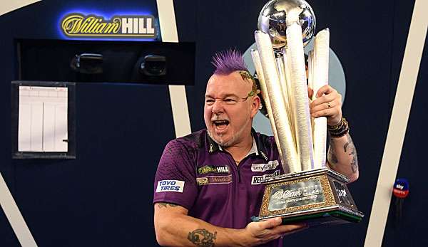 Peter Wright hat sich erstmals den WM-Titel gesichert.