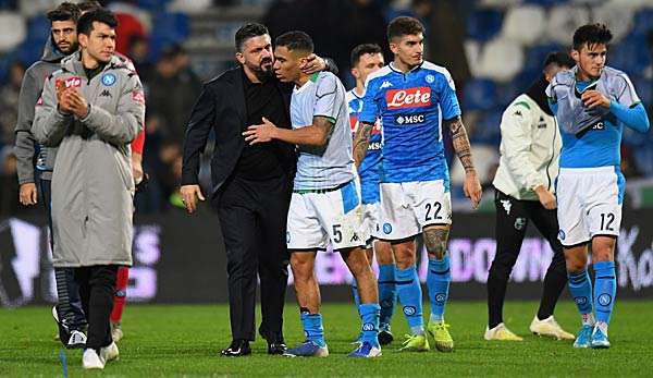 Gennaro Gattuso ist seit Dezember Trainer des SSC Neapel