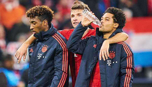 Fallen aktuell beim FC Bayern verletzt aus: Serge Gnabry und Kingsley Coman.