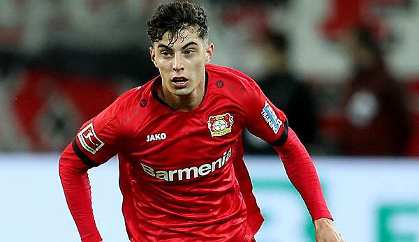 Kai Havertz hat in Leverkusen noch einen Vertrag bis 2022.