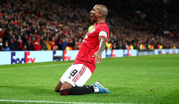 Ashley Young steht vor einem Wechsel zu Inter Mailand.