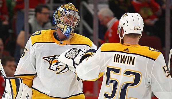 Goalie Pekka Rinne ist in der NHL ein seltenes Kunststück gelungen. 