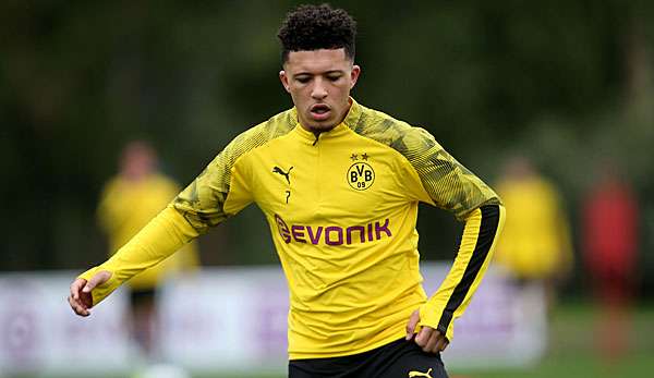 Jadon Sancho bringt sich mit dem BVB für die Rückrunde in Form.