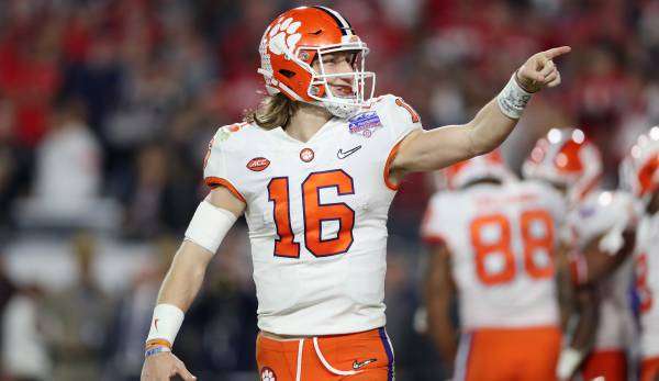 Trevor Lawrence will seine Clemson Tigers heute zum Sieg führen.