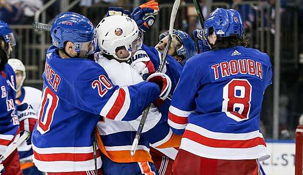 Stehts ein umkämpftes Stadt-Duell: Das "Battle of New York" zwischen den Islanders und den Rangers.