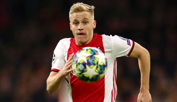 Donny van de Beek erreichte mit Ajax Amsterdam in der letzten Saison das Champions-League-Halbfinale.