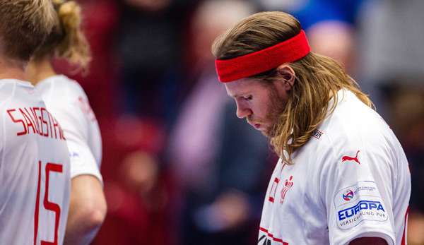 Der Weltmeister ist raus! Mikkel Hansen (r.) und seine Dänen spielen nicht mehr um den Titel mit.