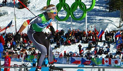 Wie schon im Teamsprint lieferte Claudia Nystad eine starke Schlussrunde ab