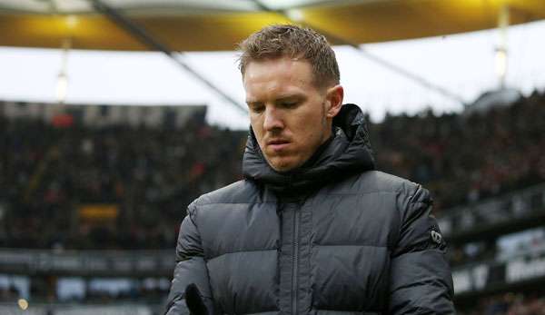 Julian Nagelsmann kritisierte seine Mannschaft nach der Niederlage in Frankfurt.