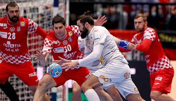 Im Finale der Handball-EM 2020 treffen Spanien und Kroatien aufeinander.