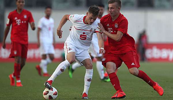 Florian Wirtz wurde 2019 mit den B-Junioren des 1. FC Köln deutscher Meister.