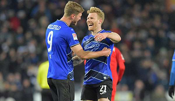 Andreas Voglsammer brachte die Arminia gegen Bochum auf die Siegerstraße.