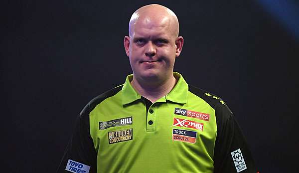 Michael van Gerwen ist im Masters-Achtelfinale ausgeschieden.