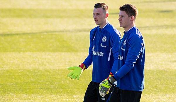 Alexander Nübel (r.) wechselt am Saisonende zum FC Bayern.