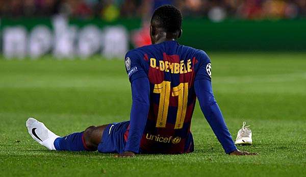Dembele kommt in dieser Saison voraussichtlich nicht mehr zum Einsatz kommen.
