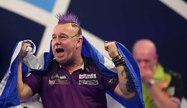 Weltmeister Peter Wright zählt auch bei der Premier League zu den Topfavoriten.