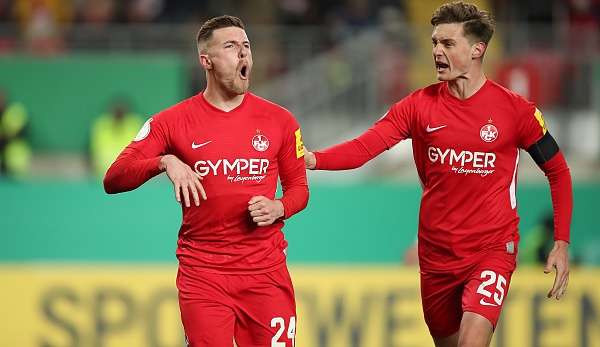 Im DFB-Pokal setzte es für den FCK trotz Führung eine 2:5-Niederlage gegen die Fortuna.