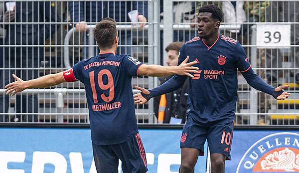 Kwasi Wriedt erzielte das 1:0 für den FC Bayern II.