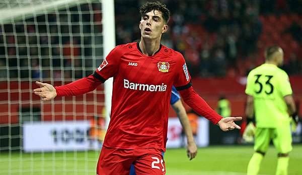 Kai Havertz wird bei zahlreichen europäischen Topklubs gehandelt.