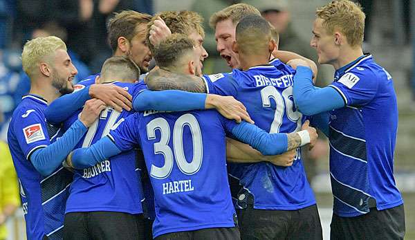 Arminia Bielefeld hat auch gegen Regensburg gewonnen.