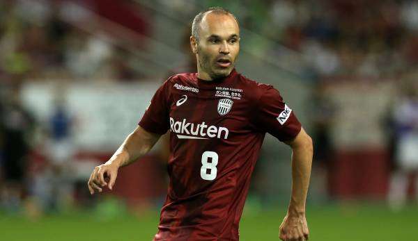 Andres Iniesta spielt derzeit bei Vissel Kobe.