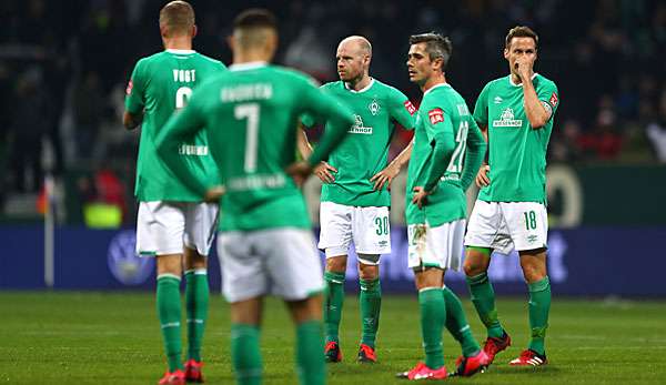 Werder Bremen befindet sich aktuell auf einem Abstiegsplatz.