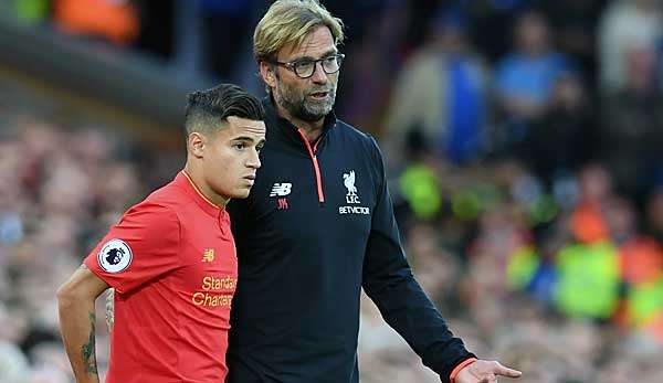 Hatten beim FC Liverpool eine erfolgreiche Zeit gemeinsam: Jürgen Klopp und Bayern-Star Philippe Coutinho.