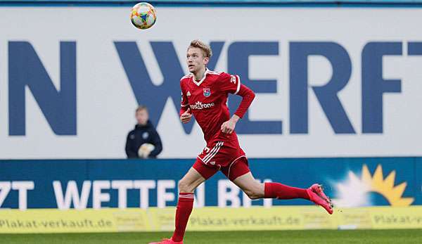Unterhaching steht nach dem 1:1 in Rostock weiter auf Platz drei.