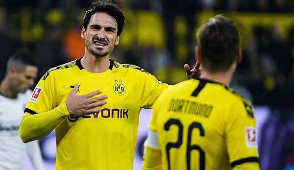 Schreibt der BVB-Offensive in jedem Spiel außer bei Bayern München gute Chancen auf ein Tor zu: Abwehrchef Mats Hummels.