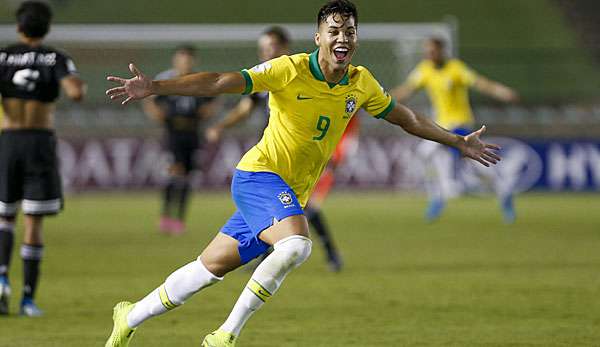 Kaio Jorge hat noch einen Vertrag bis 2021 beim FC Santos.