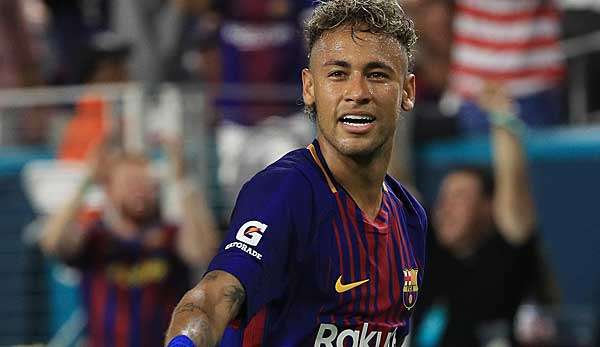 2017: Neymar im Trikot des FC Barcelona