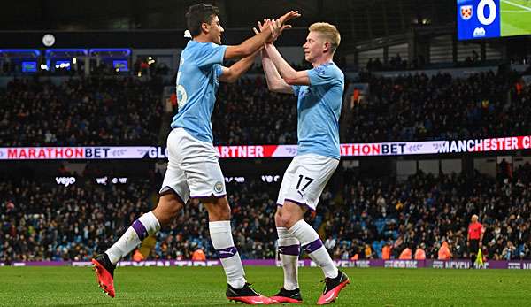 Manchester City hatte keine Probleme mit West Ham United.