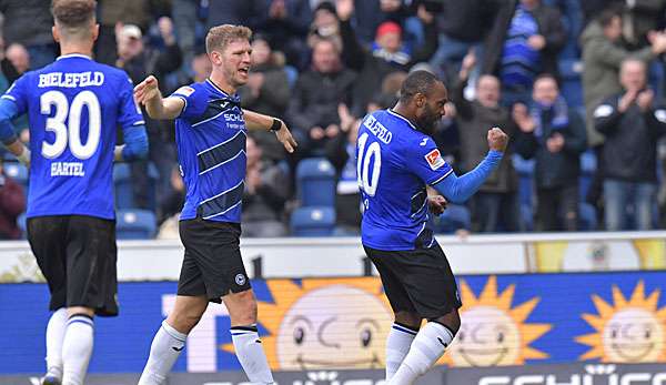 Die Arminia stürmt weiter der Bundesliga entgegen.