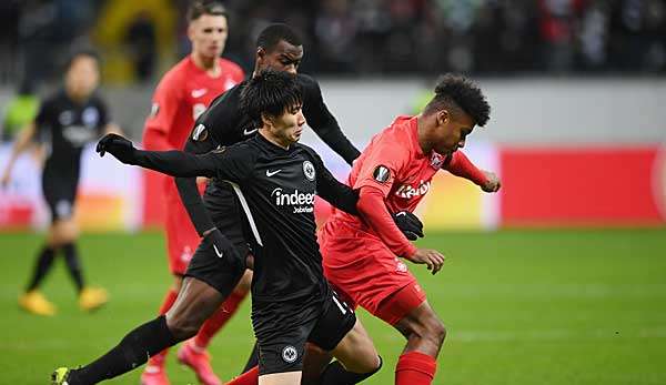 Eintracht Frankfurt gegen Red Bull Salzburg - Rückspiel in der Europa League