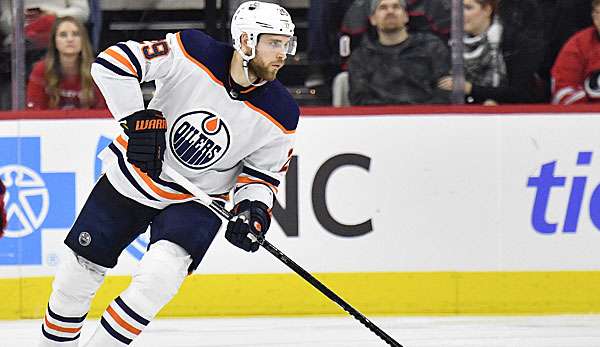 Leon Draisaitl gewann mit den Oilers bei den Kings.